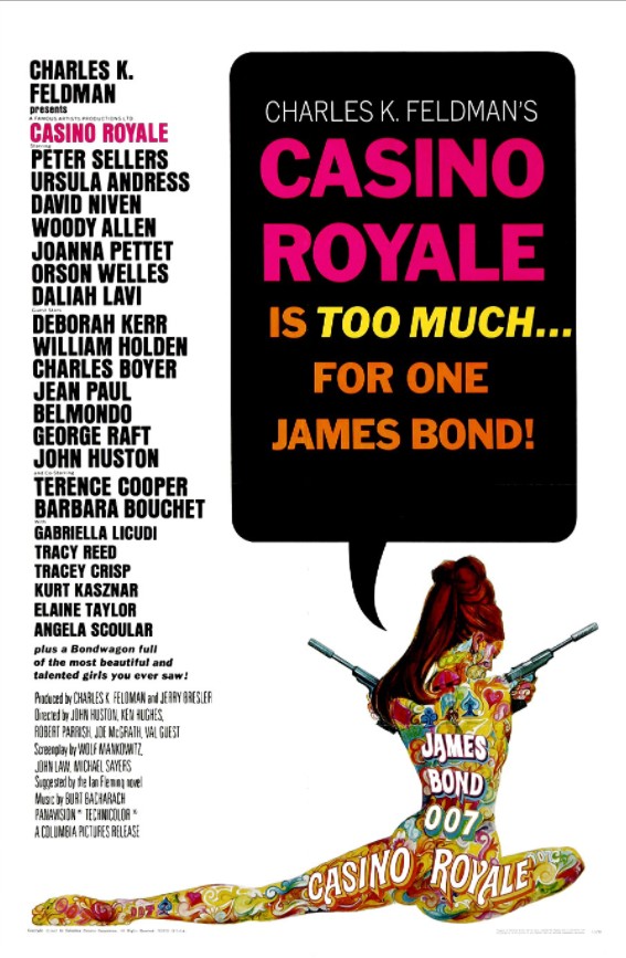  《007别传之皇家夜总会/Casino Royale 1967》4k|1080p高清