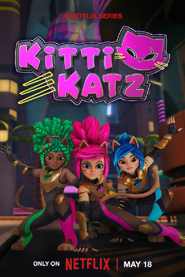 [喵喵女战士 Kitti Katz 第一季][全10集][英语中字]4K|1080P高清