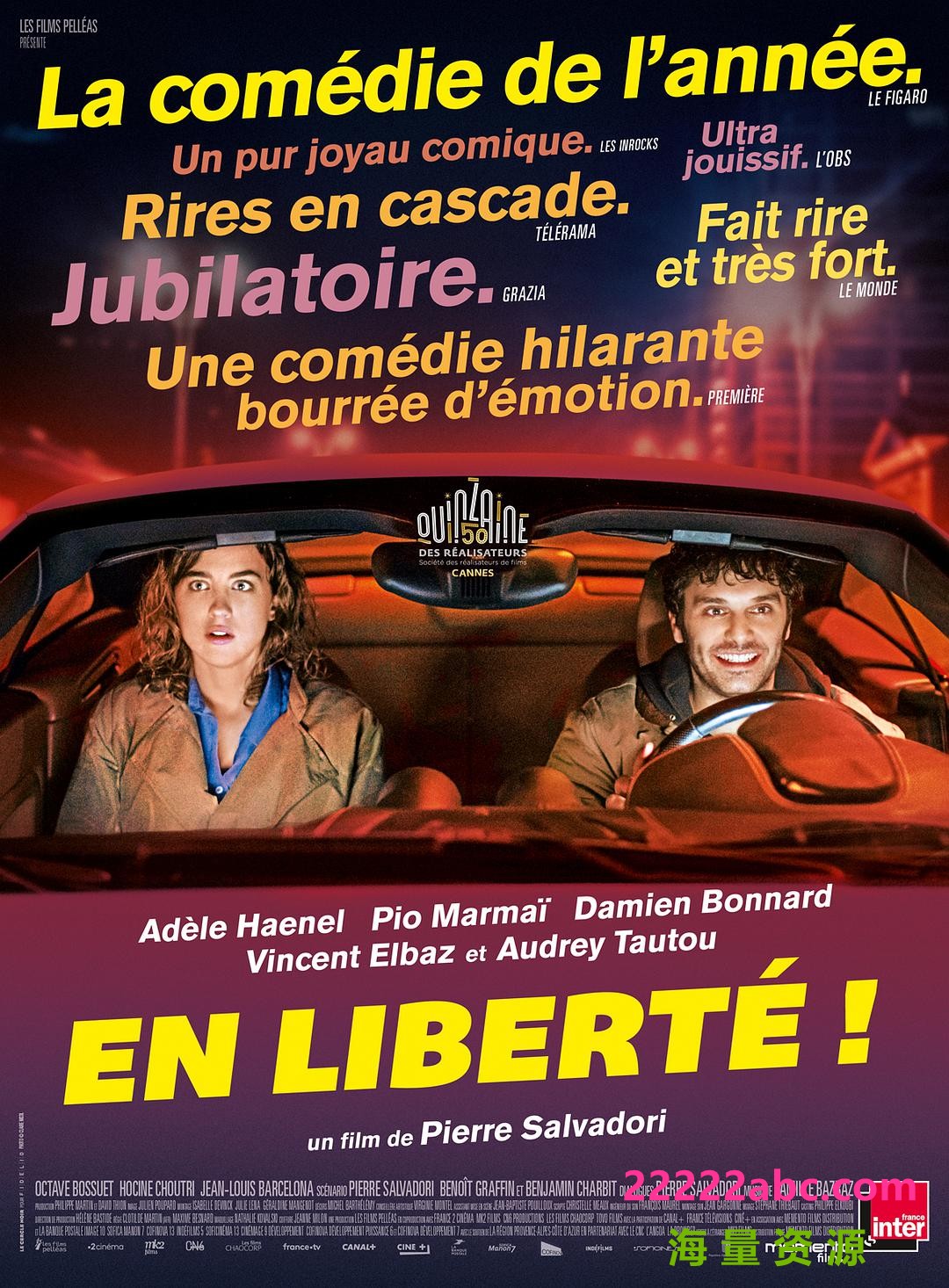  2018法国喜剧犯罪《自由了！》HD1080P.法语中字4k|1080p高清