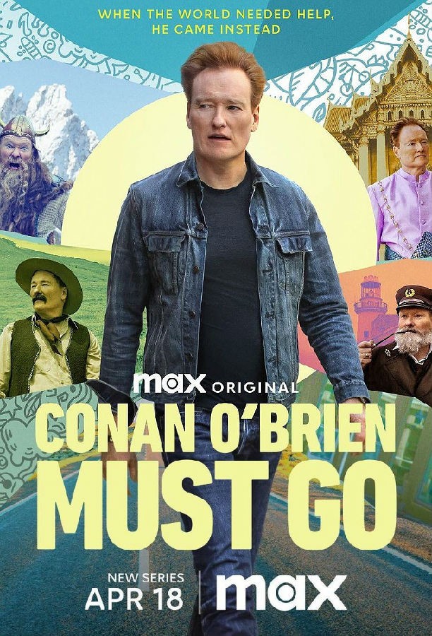 [柯南非走不可 Conan OBrien Must Go 第一季][全04集][英语中字]4K|1080P高清