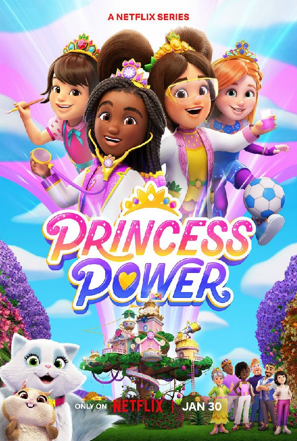 [公主力量 Princess Power 第一季][全14集][英语中字]4K|1080P高清