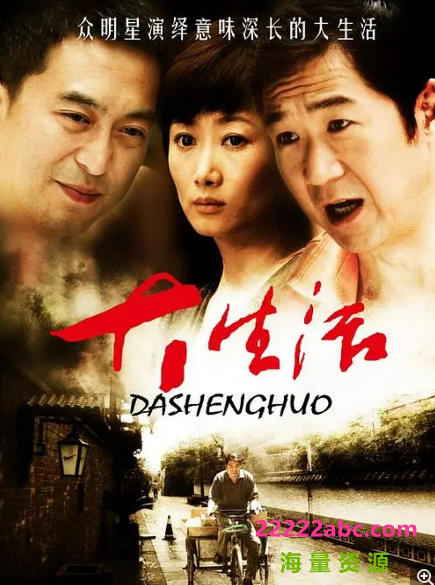 【2009年】【大生活】【国产电视剧】【张国立\张嘉译主演】【高清720P单集1.8G无水印】【百度网盘】